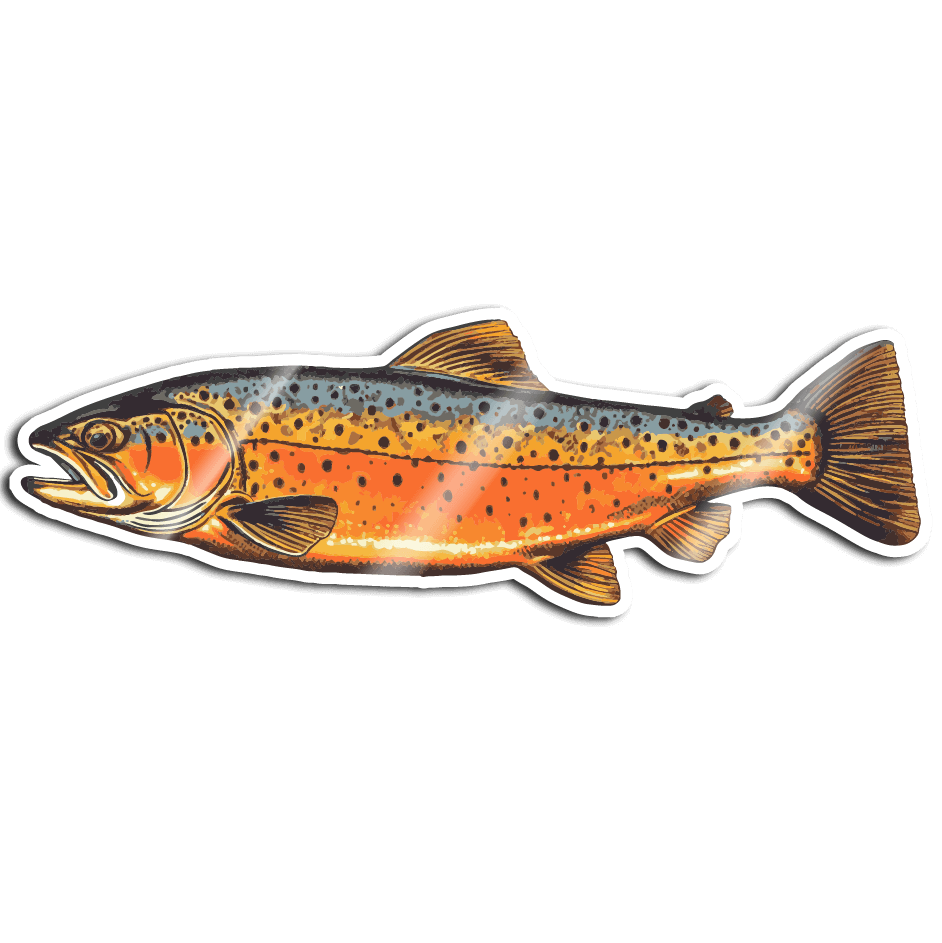 Trout #3 - Sticker