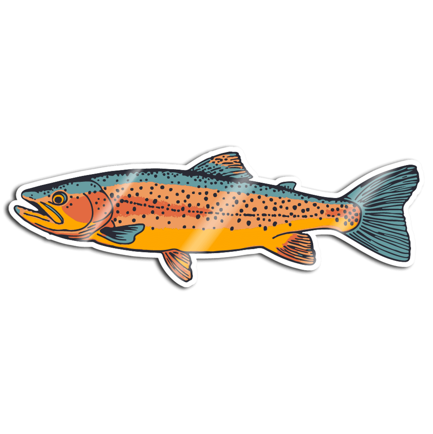 Trout #4 - Sticker