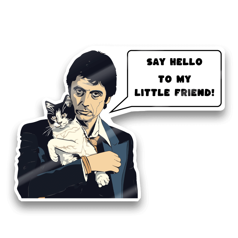 scarface-little-friend-sticker