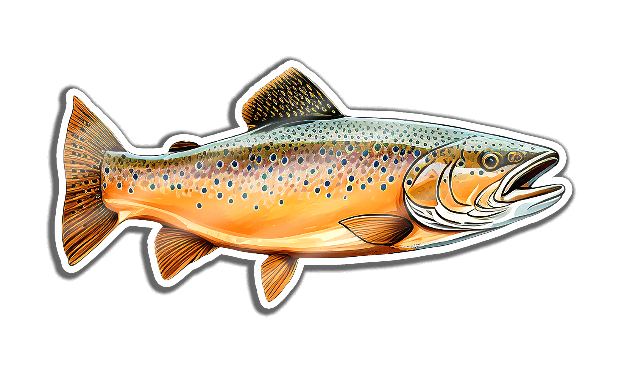 trout-sticker